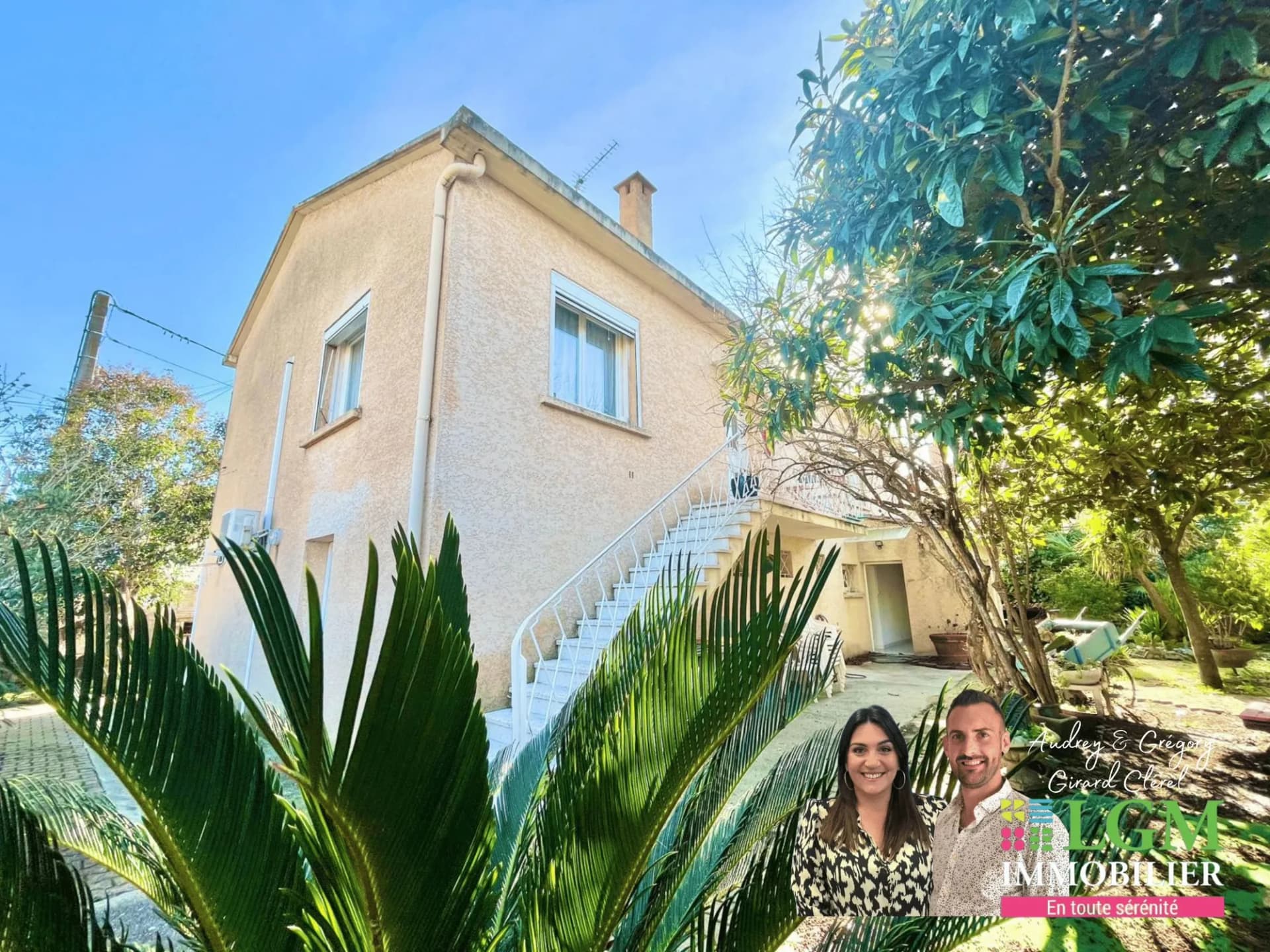 Villa à Lavérune - Vivre en haut, créer en bas : une maison pensée pour allier vie de famille et espace atelier indépendant - Girard-Clérel Immobilier