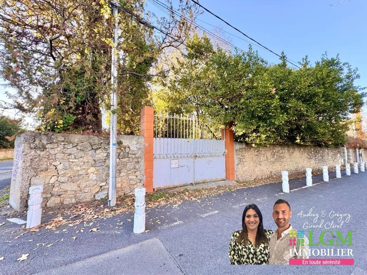 Maison à PAULHAN - Terrain constructible de 1941 m² à Paulhan - Girard-Clérel Immobilier