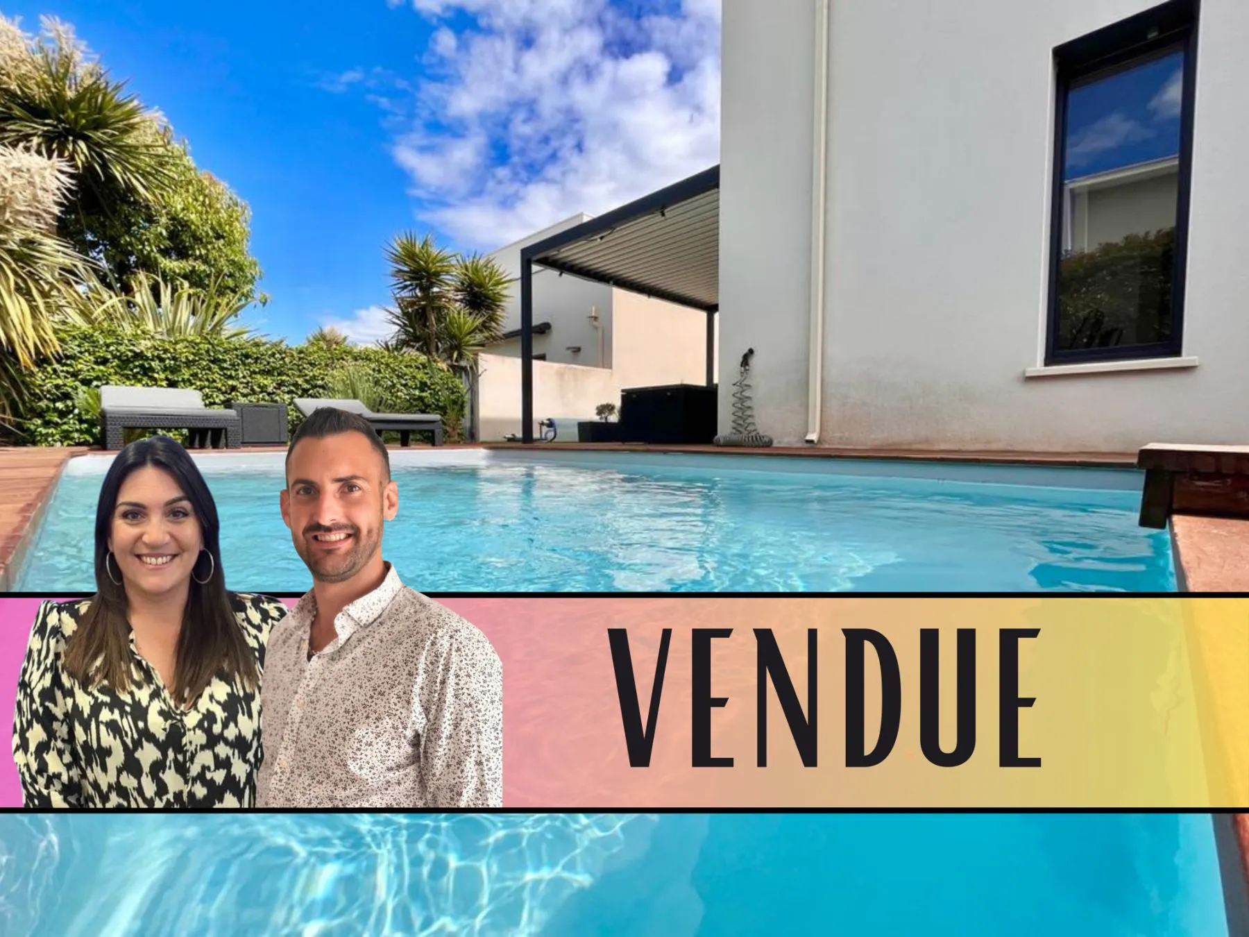 Maison à SAINT BRES - Maison moderne avec piscine - Girard-Clérel Immobilier