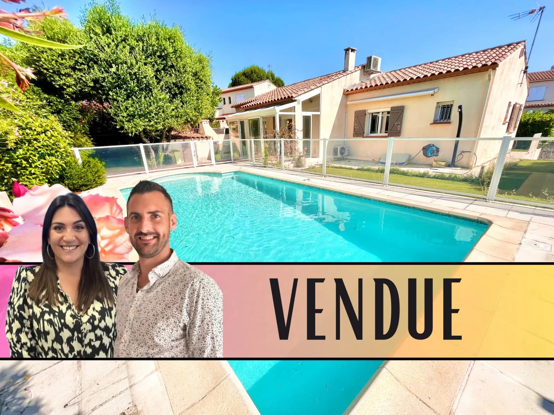 Maison à SAINT JEAN DE VEDAS - Maison de plain)pied, 3 chambres, au calme, SAINT JEAN DE VEDAS - Girard-Clérel Immobilier