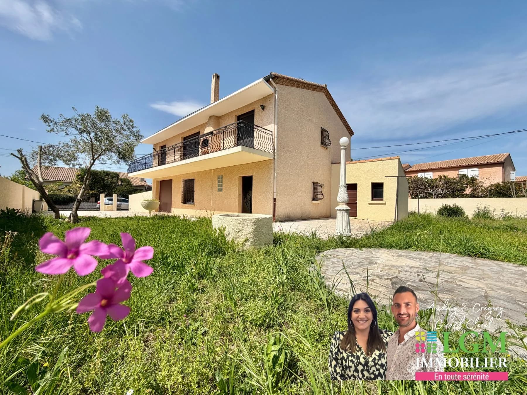 Maison familiale de 175 m², 2 logements, 600 m² de terrain, au calme, proche du centre