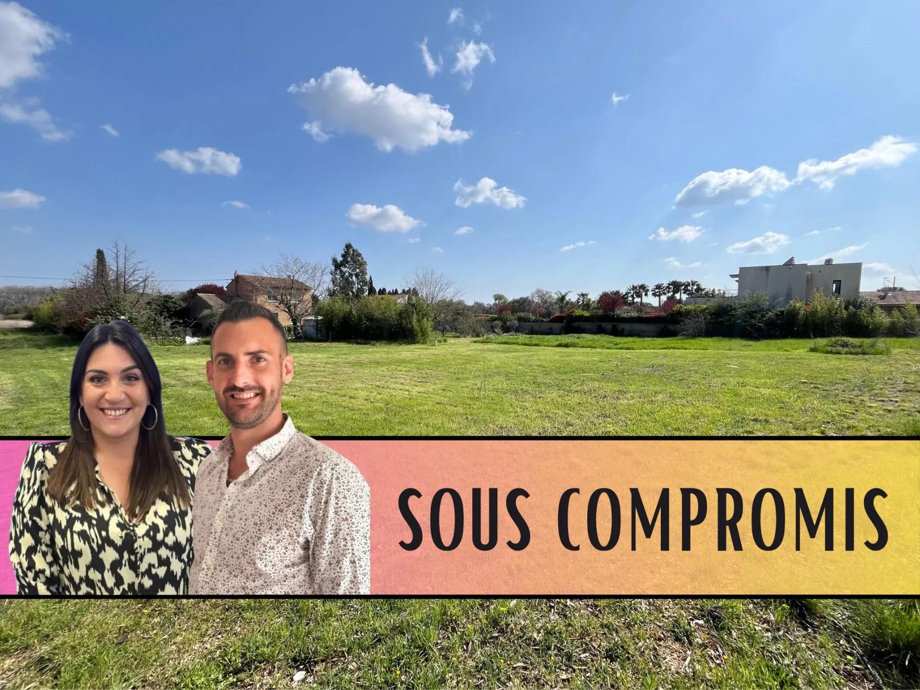 Maison à PAULHAN - Terrain constructible de 2230 m² à Paulhan - Projet validé 4 lots - Girard-Clérel Immobilier