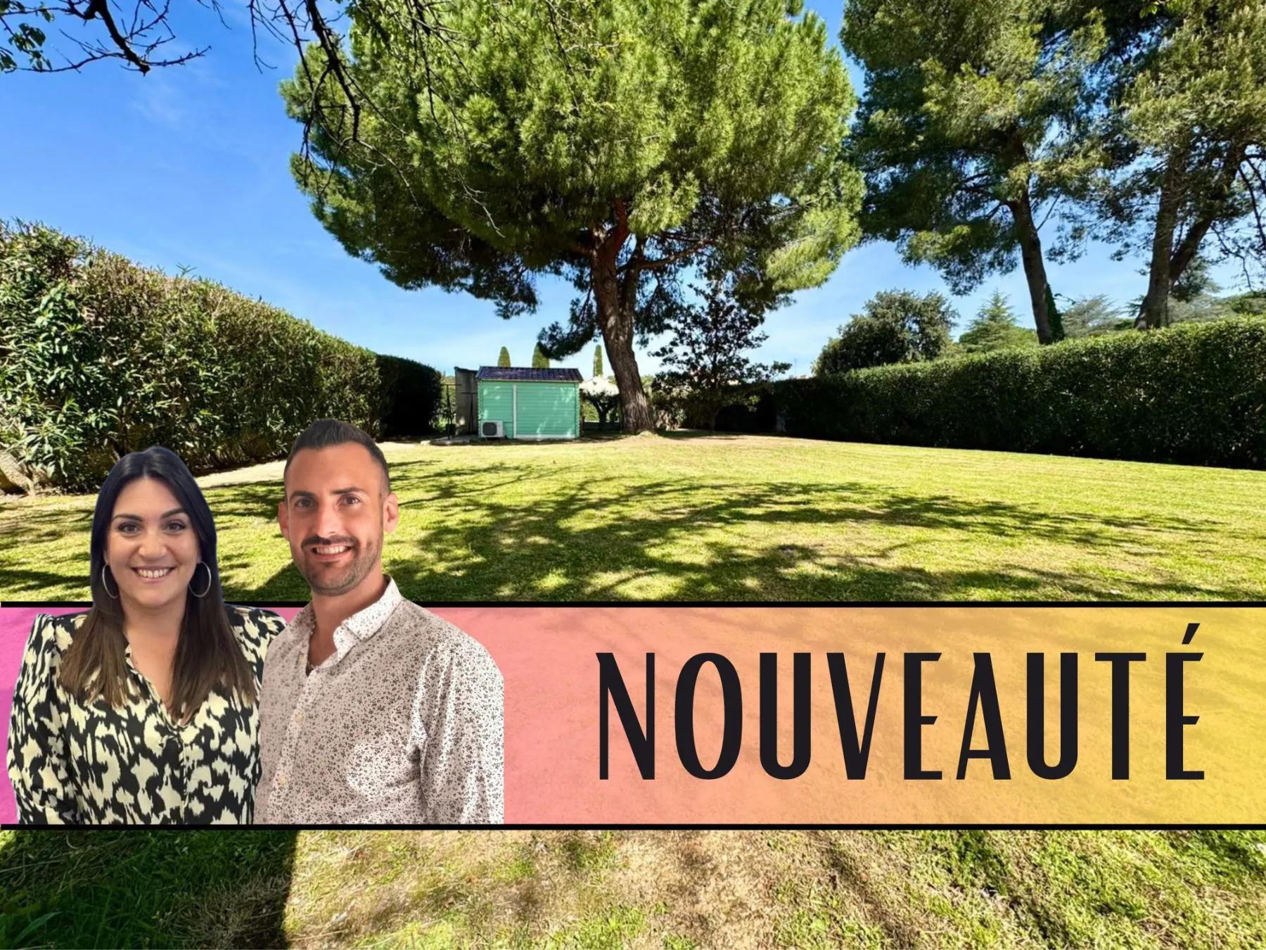 PIGNAN – Terrain 1 200 m² constructibles au calme, à deux pas du centre