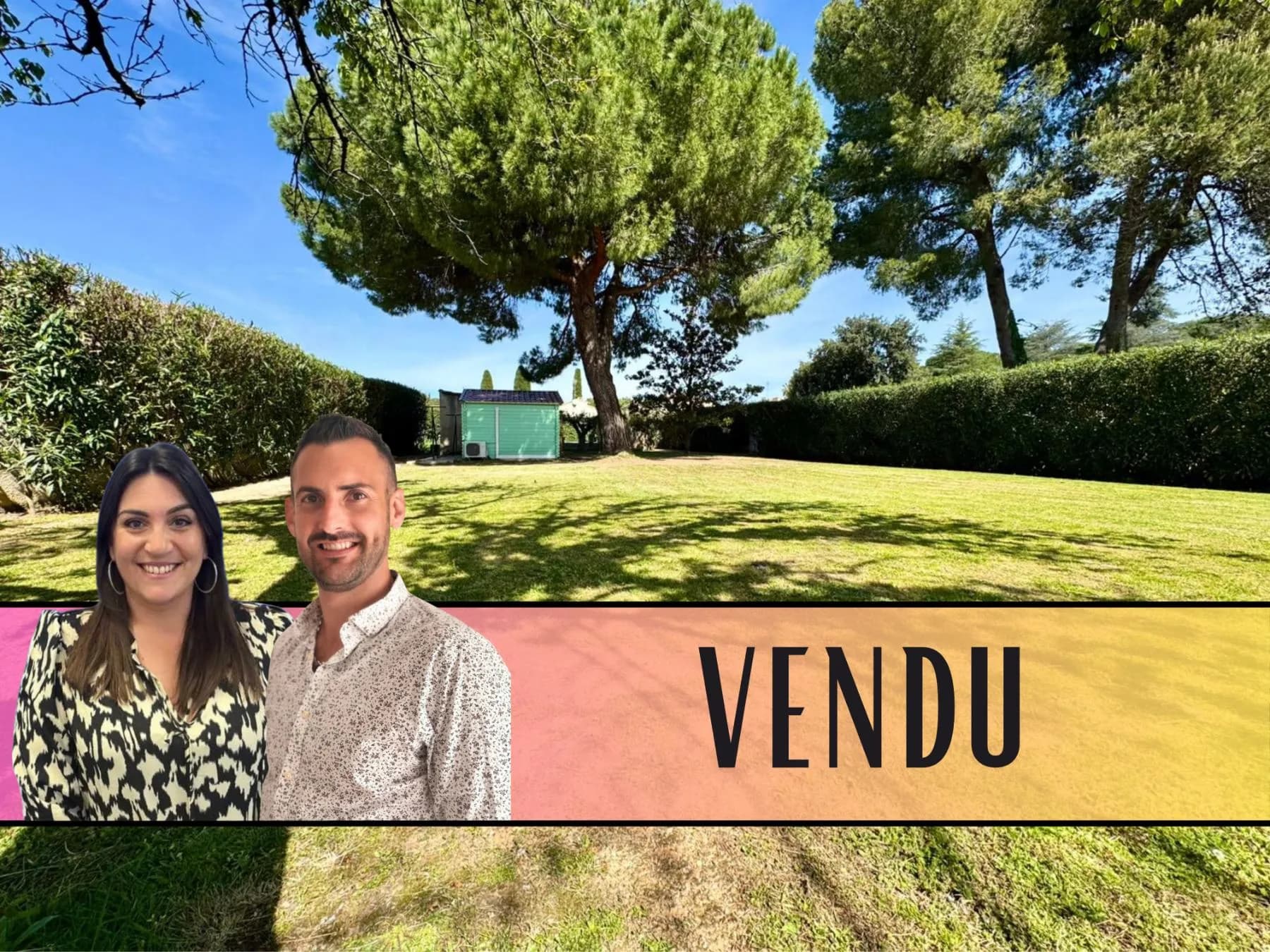 Terrain à Pignan - PIGNAN – Terrain 1 200 m² constructibles au calme, à deux pas du centre - Girard-Clérel Immobilier