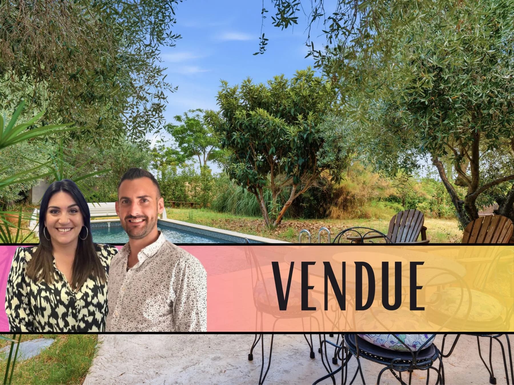 Villa à Cournonterral - Une maison familiale aux allures de maison de vacances, nichée dans un écrin de verdure - Girard-Clérel Immobilier