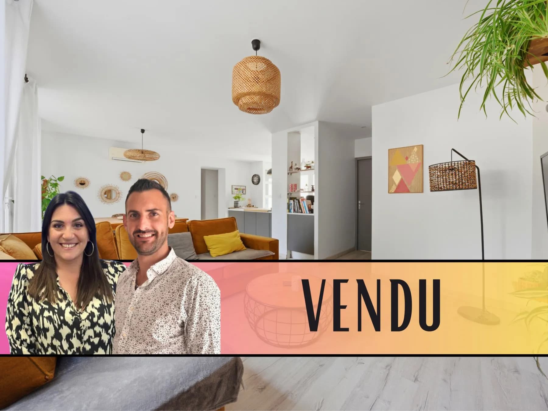 Appartement à SAINT JEAN DE VEDAS - Rare sur le secteur ! Appartement T4 esprit maison avec jardin au calme – Saint-Jean-de-Védas - Girard-Clérel Immobilier