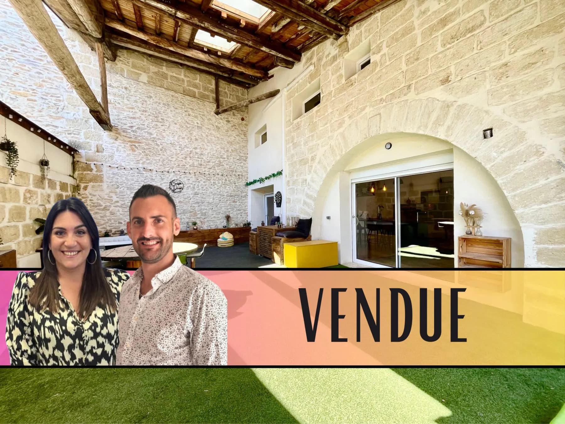 Maison à VERGEZE - Maison de caractère sans vis-à-vis + extérieur d’exception = Coup de cœur ! - Girard-Clérel Immobilier